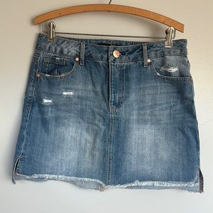 1822 Denim jean skirt Sz 8